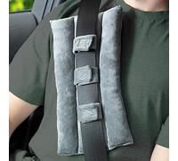 MOYOAMA Cuscino per cintura di sicurezza post cardiochirurgia, per proteggere le aree sensibili, cuscino per mastectomia per alleviare la pressione della cintura di sicurezza, senza irritazione,