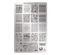 MOYRA Stamping plate 47 """" RUSSIAN"""" Nail Stamping plate
