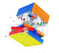 Moyu 8 x 8 Meilong 8 m v3 Speed Cube Stickless 8 x 8 x 8 Moves Quickly and Smoothly (versione magnetica)