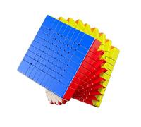 Moyu 9x9 Meilong 9 V3 Speed Cube - Cubo magico Stickerless 9x9 x 9 cm, rapido e liscio (versione non magnetica)