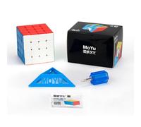 MOYU Meilong 4X4 M Speed Cube Cubo Magico Magnetico Cubo Puzzle Rompicapo 3D Flessibile per Amante del Cubo