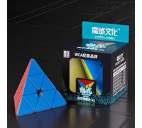 Moyu Meilong Pyramind V2 - Cubo triangolo senza adesivo Magic Traditional Speed Cube