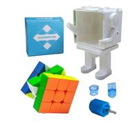 MoYu MoFangJiaoShi Cubing Classroom MFJS RS3M V5 3x3x3 M Versione Doppia Regolazione Cubo Robot Velocità Magic Puzzle Cube Stickerless MF8805