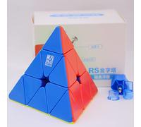 MoYu RS Maglev Piramide 3x3 Speed Puzzle MFJS MoYu Maglev Pyraminx M senza Adesivi Cubo 2022