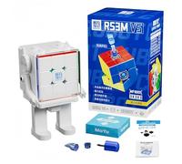 MOYU RS3M V5 - Cubo magnetico 3 x 3 x 3 velocità, senza adesivo, professionale, con nucleo a sfera UV Maglev, puzzle 3D, giocattolo magico per bambini e adulti (versione magnetica a doppia regolazione