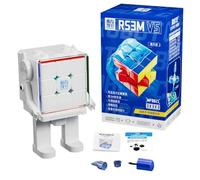 Moyu RS3M V5 Maglev Ball Core 3x3 Speed Cubo Magico Senza Adesivo Silky e Fluente Competitivo per gli Amanti del Cubo (Maglev Ball Core Magic Clothes Version with Robot)