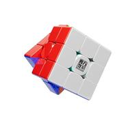 Moyu RS3M V5 SE Ball Core UV Coated 3x3 SpeedCube, 3x3 Puzzle Stickerless RS3M V5 MagLev Master Cube (MagLev+Ball Core Magic Clothes) Gift for Speed Cuber