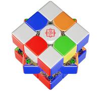 MoYu weilong V11 18th Anniversary Version 3x3 Magnetic Cube Stickerless WeiLong V11 Magic Speed Cube Puzzle 3x3 Toys (18th Anniversary Edition)