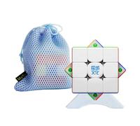MoYu WeiLong V11 3x3 puzzle magico cubo visibile M 8 livelli doppia regolazione livello sensazione 3x3x3 Twist 3D cubo girevole (WeiLong V11 primavera 8 m nucleo sfera M panno magico versione)