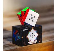 Moyu Weilong V11 SE 2025 Ball-core UV Coated Speed Cube 3x3 Stickerless Puzzle Cubo Professional MagLev Magnetic Master Cube(Maglev Ball Core Black Internal Version)