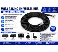MOZA RACING HGP SHIFTER UNIT CAVO DATI NERO - VARIE LUNGHEZZE DEL CAVO