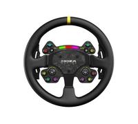 Moza Racing RS025 periferica di gioco Nero Volante PC (MOZA RS V2 Steering Wheel Round - Leather 33 cm [RS25]) [RS25]