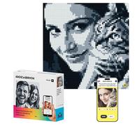 MOZABRICK Photo Construction Set Model S - Trasforma qualsiasi immagine in un mosaico Wall Art utilizzando il nostro costruttore e Web App. Infinite possibilità di pixel art utilizzando le tue foto!