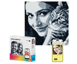 MOZABRICK Photo Construction Set Model S - Trasforma qualsiasi immagine in un mosaico Wall Art utilizzando il nostro costruttore e Web App. Infinite possibilità di pixel art utilizzando le tue foto!