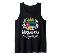 Mozambican Queen Mozambique Flag Proud Mozambican Woman Canotta