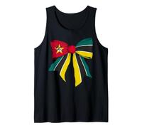 Mozambico Mozambico Pride Flag Girl Coquette Bow Ribbon Canotta