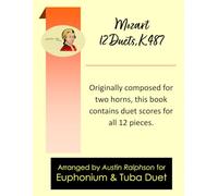 Mozart 12 duets, K. 487 - euphonium and tuba duet