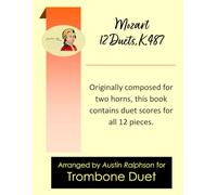 Mozart 12 duets, K. 487 - trombone duet: 15