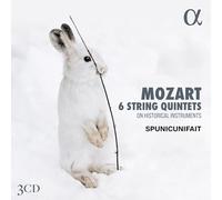 MOZART: 6 STRING QUINTETS ON HISTORICAL INSTRUMENTS