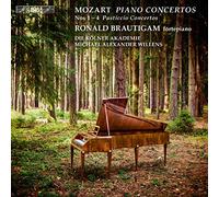 Mozart/ Akademie/ Brautigam/ Willens - Piano Concertos 1-4