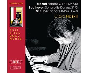 Mozart/Beethoven/Schubert: haskil - Pianosonat Kv330/Op31/3/D960