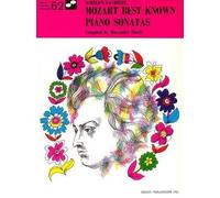Mozart Best Known Piano Sonatas 62 Worlds Favorite (Tascabile)