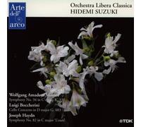 MOZART/BOCCHERINI - SYMPHONY NO.34/CELLO CONC