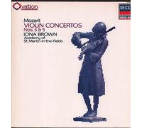 Mozart-Brown -Concertos pour Violon 3 & 5