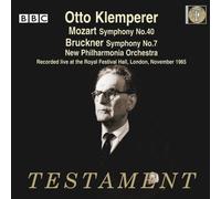 Mozart/Bruckner - Symphony No.40/Symphony No.7