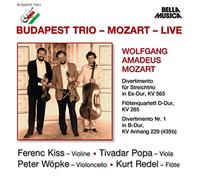 BUDAPEST TRIO; FERENC KISS; TIVADAR POPA; PETER WOPKE; KURT REDEL Live (CD)