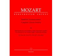 Mozart: Church Sonatas, Vol. 2 K.244, 245, 274, 328, 336 (Score & Parts)