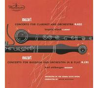 Mozart / Wlach, Leopold - Mozart: Clarinet Concerto In A Major. K. 622; Bassoon Concerto In B Flat - UHQCD