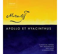 Mozart/ Classical Opera/ Page - Apollo Et Hyacinthus