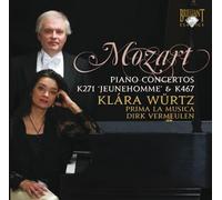 Klara Wurtz Piano Concertos K271 'Jeunehomme' and K467 (CD) Album