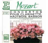 Mozart: Concertos Pour Clarinette, Hautbois, Basson by Unknown (1989-05-11)