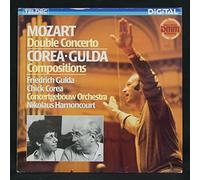 Mozart, Corea, Gulda - Wolfgang Amadeus Mozart , Chick Corea · Friedrich Gulda , Concertgebouworkest , Nikolaus Harnoncourt - Double Concerto / Compositions - TELDEC - 6.42 961, TELDEC - 6.42961 AZ