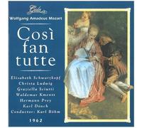 Mozart: Cosi Fan Tutte by SCHWARZKOPF / VIENNA PHIL ORCH / BOHM (2013-06-14)