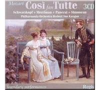 Mozart - Cosi fan tutte (complete + 8 bonus arias) / Schwarzkopf / Merriman (cond: Karajan) (3 CD Set)
