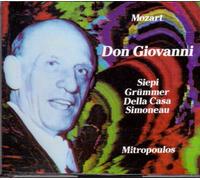 Mozart: Don Giovanni / Mitropoulos, Siepi, Grummer, Della Casa, Salisburgo 56 CD