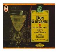 Mozart: Don Giovanni [New York -- January 28, 1967; Joan Sutherland, Pilar Lorengar, Laurel Hurley, Nicolai Gedda, Theodore Uppman, Cesare Siepi, Ezio Flagello, Bonaldo Giaiotti; Karl Bohm] [IMPORT]