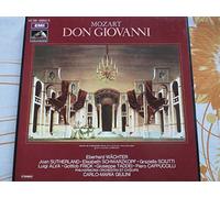 Mozart Don JUAN / Eberhard Wachter/ Joan Sutherland/ Elisabeth Scharzkopf/ Graziella Sciutti/ Luigi Alva/ Gottlob Frick/ Giuseppe Taddei/ Piero Cappuccili/ Philarmonia orchestra et choeurs / Carlo Maria Giulini/ 4 vinyles
