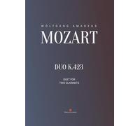 Mozart: Duo K.423 for two clarinets: arrangement for two clarinets