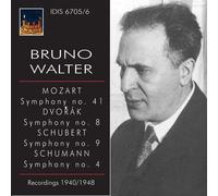 Mozart/ Walter/ New York Philharmonic Orchestra - Bruno Walter Conducts Mozart Dvorak Schubert