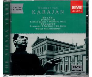 Mozart e Schubert: Sinfonie n. 33 e n. 9 / Karajan - CD