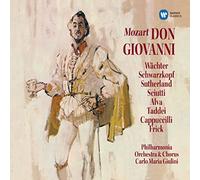 Carlo Maria Giulini( Direttore), Schwarzkopf, Sutherland, Sciutti, Alva, Taddei - Don Giovanni (2016R)(3Cd+Libretto)