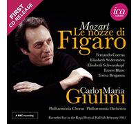Wolfgang Amadeus Mozart Mozart: Le Nozze Di Figaro (CD) Album