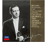 Mozart/ Grumiaux, Arthur - Mozart: Divertimento K.563 / Duets