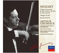 Mozart/ Grumiaux, Arthur - Mozart: Violin Concertos