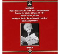 Mozart/Haskil/Rybar/Ackermann/Cologne Rso - Piano Concerto 9/Sonata For Violin & Piano