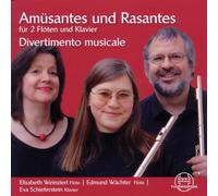 MOZART / HERMANN / DELIBES / DOPP Amusantes & Rasantes for 2 Flute &Piano (CD)